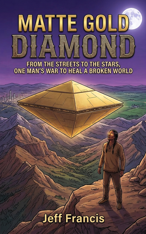 Matte gold diamond cover