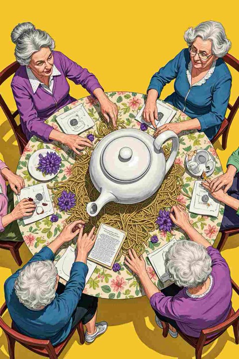 The Tuesday Morning Tea and Treason Club cover